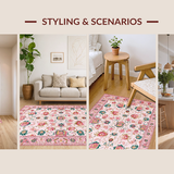 Eclectic Contemporary Floral Style(Pink)