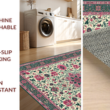 Vibrant Rustic Medallion Style(Beige)
