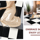 Classic Black and Cream Checkers Design(Black)