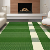 Contemporary Plush Diamond Layout(Green)