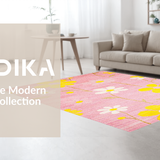 Chic Contemporary Flower Fusion(Pink)