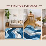 Rustic Color Fusion Design(Blue)