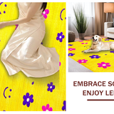 Cheerful Abstract Flower(Yellow)