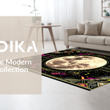 Bold Moonbeam Colorful Composition(Black)