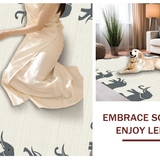 Contemporary Ivory Elephant Artwork(Gray)