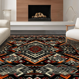 Vibrant Abstract Linear Design(Black)