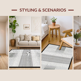 Modern Monochrome Lattice Design(Gray)