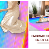 Lively Ogee Style Rainbow Hues(Pink)