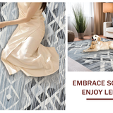 Sophisticated Abstract Diamond Composition(Gray)