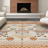 Charming Cozy Chic Geometric Flair(Beige)