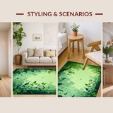 Elegant Pastel Floral Accents(Green)