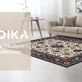 Striking Dual Tone Symmetrical Elements(Beige)