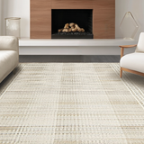 Coastal Inspired Wavy Motif(Beige)