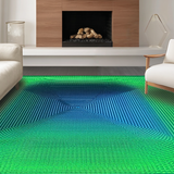 Illusory Vibrant Spiral(Green)