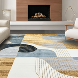Rustic Chic Abstract Trellis Artwork(Blue)