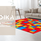 Lively Textured Layered Aesthetic(Red)