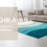 Contemporary Ombre Aqua Gradient(Blue)