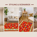 Colorful Handcrafted Traditional Aesthetics(Red)