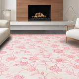 Graceful Pink Botanical Composition(Pink)