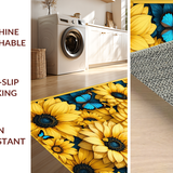 Cozy Earthy Floral Circular Style(Yellow)