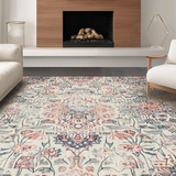 Contemporary Plush Abstract Design(Beige)