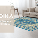Pastel Floral Medallion(Blue)