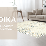 Ultra Soft Area Rug, Non Slip, Stain Resistant, Washable Area Rugs for Living Room, Bedroom, Cozy Textured Cream Shag(Beige)
