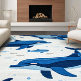 Cute Nautical Scene Representation(Blue)