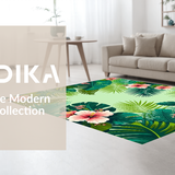 Ultra Soft Area Rug, Non Slip, Stain Resistant, Washable Area Rugs for Living Room, Bedroom, Sophisticated Nature-Inspired Theme(Pink)