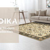 Elegant Ogee Patterned Surface(Beige)