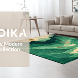 Engaging Contemporary Abstract Motif(Green)