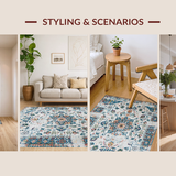 Contemporary Vintage Diamond Style(White)