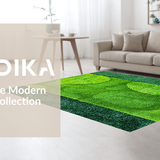 Elegant Greenery Abstract Print(Green)