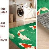 Cozy Contemporary Koi Style(Green)