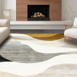 Unique Eclectic Faded Textures(Beige)