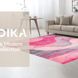 Contemporary Pink Geometric Aesthetics(Pink)