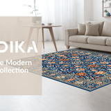 Chic Rustic Ogee Patterning(Blue)