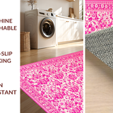 Cute Minimalist Pink Trellis(Pink)