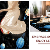 Creative Galactic Imagery Composition(Blue)