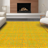 Funky Multi Hued Patterned Statement(Yellow)