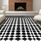 Chic Vintage Checkerboard Style(Black)