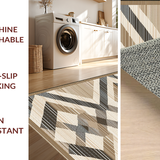 Contemporary Diamond Motif in Brown(Beige)