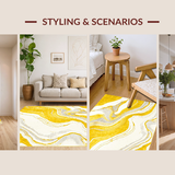Chic Minimalist Abstract Harmony(Yellow)