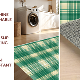 Inviting Farmhouse Plaid Aesthetic Touch(Beige)