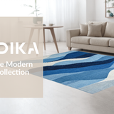 Contemporary Geometric Grey Palette(Blue)