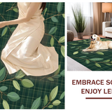 Elegant Farmhouse Plaid Fusion(Green)