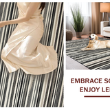 Contemporary Reversible Textured Design(Black)