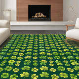 Inviting Whimsical Shamrock Design(Green)