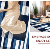 Coastal Striped Nautical Aesthetic(Blue)