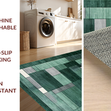 Elegant Geometric Forest Green(Green)